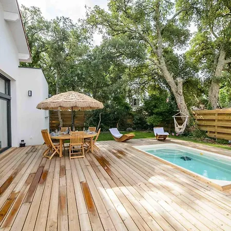 With Terrace And Pool Near The Ocean